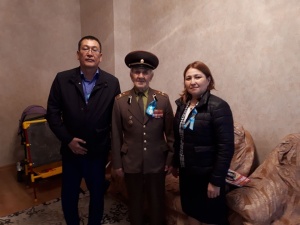 Ұлы Отан Cоғысы ардагерлерімен кездесу