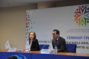 Семинар-тренинг "Роль консультативно-совещательных органов по реализации государственной молодежной политики в Республики Казахстан"