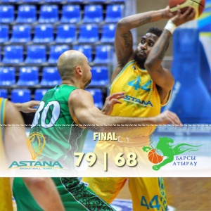 Встреча завершилась со счетом 79:68 в пользу столичного клуба!