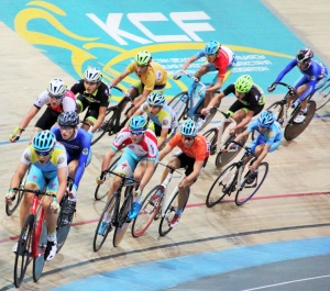 «Сарыарқа» велотрегінде бірден екі чемпионат өтті.
